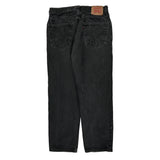 Levis Jeans - 31W 29L Black Cotton