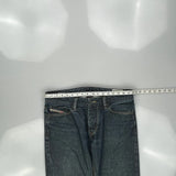 Diesel Viker Straight Jeans - 36W 32L Blue Cotton
