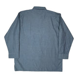 Dickies Shirt - XL Blue Cotton Blend
