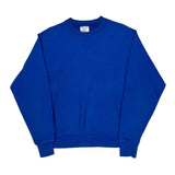 Reverse Weave Champion Sweatshirt - Medium Blue Cotton Blend