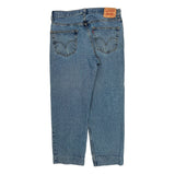 550 Levis Jeans - 35W 32L Blue Cotton