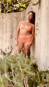 Gigi Ruched Swim Shorts