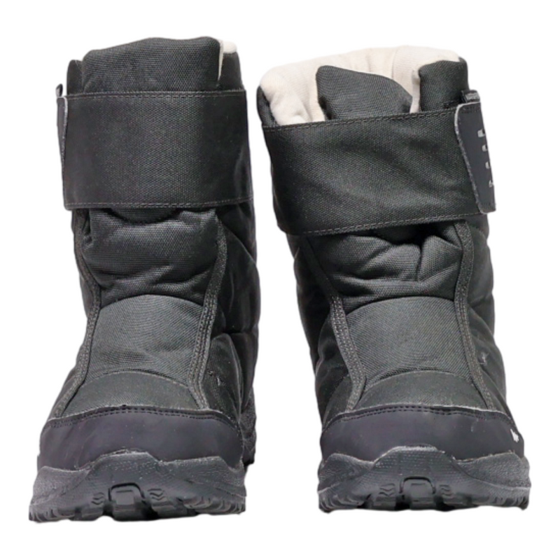 ESSENSOLE Snow Boots Black Synthetic Womens UK 4