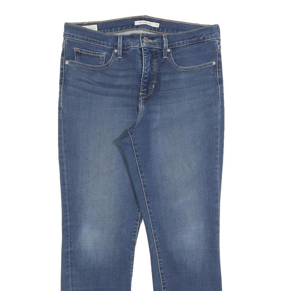 LEVI'S 312 Womens Slim Blue Denim Jeans Cotton Blend W30 L27 Stylish Casual