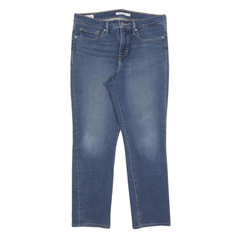 LEVI'S 312 Womens Slim Blue Denim Jeans Cotton Blend W30 L27 Stylish Casual