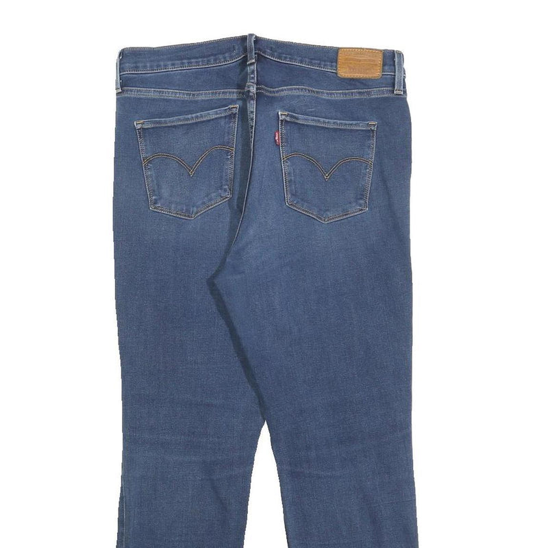LEVI'S 312 Womens Slim Blue Denim Jeans Cotton Blend W30 L27 Stylish Casual