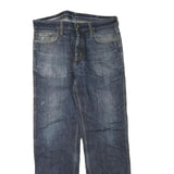 CARHARTT Mens Jeans Blue Regular Straight Denim Medium W34 L33 Casual Workwear