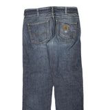 CARHARTT Mens Jeans Blue Regular Straight Denim Medium W34 L33 Casual Workwear