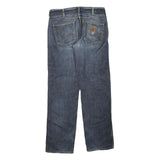 CARHARTT Mens Jeans Blue Regular Straight Denim Medium W34 L33 Casual Workwear