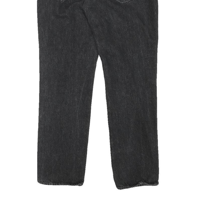 LEVI'S 511 Mens Jeans Black Slim Skinny Denim Medium W32 L29 Zip Closure