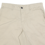 DICKIES Mens Shorts Beige Casual Plain L W36 Workwear Cotton Blend