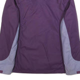 BERGHAUS Womens Purple & Lilac Outdoor Jacket L Nylon Zip Activewear Lightweight