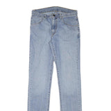 LEVI'S Mens Slim Light Blue Denim Jeans W27 L32 Zip Closure Classic Style