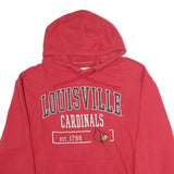 COLLEGE HOUSE FOUNDATION Mens Red Louisville Cardinals Hoodie XL Cotton Pullover