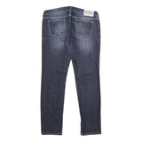GUESS Womens Slim Blue Denim Jeans Cotton Blend W30 L30 Zip Pockets