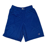 Champion Sport Shorts - Small Blue Polyester