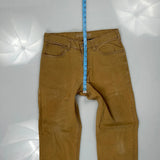 Carhartt Double Knee Carpenter Pants - 32W 30L Brown Cotton