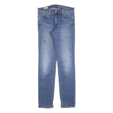 LEVI'S 511 BIG E Mens Jeans Blue Slim Skinny Denim Medium W30 L34 Zip Zip Fly