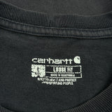 Carhartt T-Shirt - Large Black Cotton