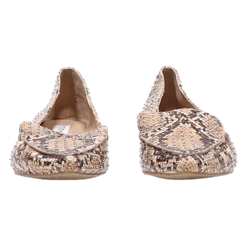 STEVE MADDEN Espadrille Shoes Brown Synthetic Womens UK 4.5