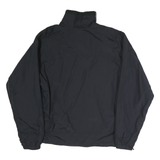 COLUMBIA Mens Black Jacket L Polyester Plain Zip Outdoor Lightweight Sportswear