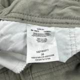 Lee Cargo Shorts - 37W 11L Green Cotton