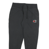 CHAMPION Womens Joggers Black Slim Tapered S W30 L28 Cotton Blend Casual Wear