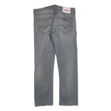LEVI'S Mens Regular Fit Blue Denim Jeans W32 L30 Zip Cotton Blend Classic