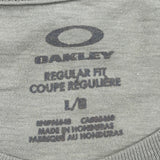 Oakley T-Shirt - Large Khaki Cotton