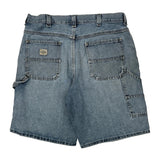 Lee Carpenter Shorts - 36W 11L Blue Denim