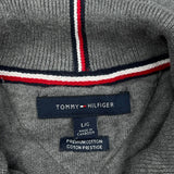 Tommy Hilfiger Zip Up - Large Grey Cotton