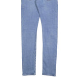 LEVI'S 519 BIG E Mens Jeans Blue Slim Skinny Denim Light W31 L34 Slim Fit Zip