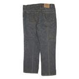 LEVI'S 509 Mens Jeans Black Regular Straight Denim Medium W38 L25 Cotton Blend