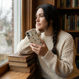 London Fog Plant Life iPhone 15 Case - Lifestyle photo showing phone case in use