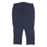 HAKRO Mens Polyester Blend Navy Regular Zip Trousers W38 L27 Outdoor Workwear