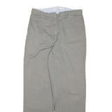 TOMMY HILFIGER Womens Cotton Blend Relaxed Straight Trousers W29 L30 Casual