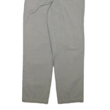 TOMMY HILFIGER Womens Cotton Blend Relaxed Straight Trousers W29 L30 Casual