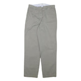 TOMMY HILFIGER Womens Cotton Blend Relaxed Straight Trousers W29 L30 Casual