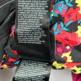 Age 16 The North Face Floral Jacket - XL Black Polyester