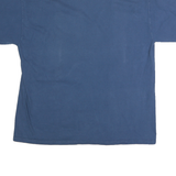 DELTA Mens Blue Cotton Graphic T-Shirt XL Short Sleeve Crew Neck Albuquerque