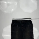 Dakota Grizzly Cargo Pants - 34W 30L Black Cotton
