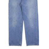 RED KAP Mens Jeans Blue Regular Straight Denim Medium W33 L30 Classic Zip