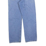 RED KAP Mens Jeans Blue Regular Straight Denim Medium W33 L30 Classic Zip