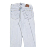 LEVI'S 501 BIG E Womens Jeans Blue Regular Straight Denim Light W27 L28 Classic