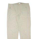 THE NORTH FACE Mens Beige Polyester Blend Regular Fit Straight Leg Trousers W36