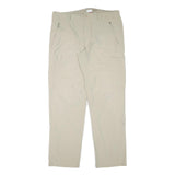 THE NORTH FACE Mens Beige Polyester Blend Regular Fit Straight Leg Trousers W36