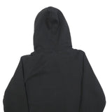 ADIDAS Mens Black Hoodie S Cotton Blend Pullover Casual Sportswear