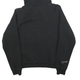 ADIDAS Mens Black Hoodie S Cotton Blend Pullover Casual Sportswear