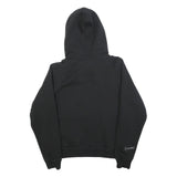 ADIDAS Mens Black Hoodie S Cotton Blend Pullover Casual Sportswear