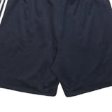 ADIDAS Mens Shorts Navy Blue Sports Polyester XL W36 Athletic Casual